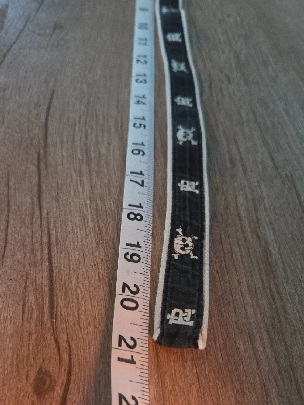 Kids Ralph Lauren Black Teddy Bear Skull & Crossbones Webbing Belt 6m